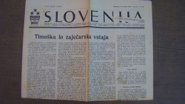 NEWSPAPER SLOVENIJA - Langues Slaves