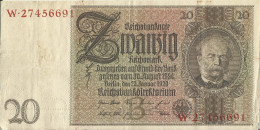 20 Reichsmark 1929 Allemagne   A83 - 20 Mark