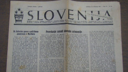 NEWSPAPER SLOVENIJA - Slav Languages