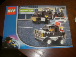 LIBRETTO ISTRUZIONI LEGO WORLD CITY 7032 - Non Classificati