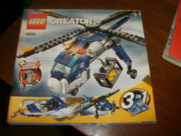 LIBRETTO ISTRUZIONI LEGO CREATOR 4995 - Non Classificati