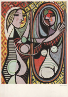 KÜNSTLER - ARTIST - PABLO PICASSO, "Frau Vor Dem Spiegel" - Picasso