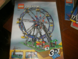 3 LIBRETTI LEGO CREATOR 4957 - Unclassified