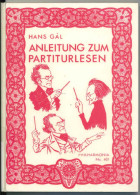 Anleitung Zum Partiturlesen. - Old Books