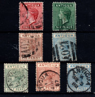 Antigua Nº 6/12. Año 1873/82 - 1858-1960 Colonia Británica