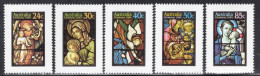 Australia 1984 Set Of Stamps To Celebrate Christmas - Stained Glass Windows From Australian Churches In Unmounted Mint - Nuovi