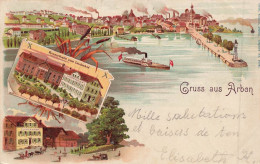 TOP - SUISSE - TG - THURGOVIE - Gruss Aus ARBON - Carte Précurseur 1901 - (Sui-170) - Arbon