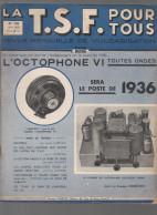 Revue LA TSF POUR TOUS   N°126  Juin 1935 (CAT4078/ 126) - Schiffe