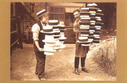 The Nostalgia Postcard 1950 Yesterday`s Britain Luton 1928 Hat Manufacturer - Bedford