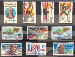 USA - Air Mail - Since 1971 - 3a. 1961-… Afgestempeld