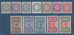 Monaco Taxe - YT N° 29 à 39 * - Neuf Avec Charnière - 1946 à 1957 - Postage Due