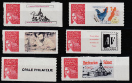 YT N° 3729A  X6 - Neufs ** - MNH - Autoadhesif - Autocollant - Personnalisé - Ongebruikt