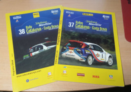 Lote 2 Revistas Programa Oficial Rally Catalunya-Costa Brava 2001 +2002 - [4] Themes