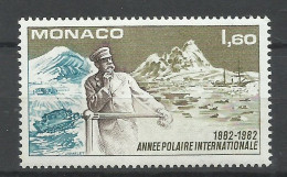 Monaco  N° 1355 Année Polaire Internationale       Neuf * *  B/TB  Voir Scans  Soldé ! ! ! - Année Polaire Internationale