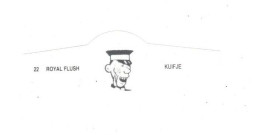 22) Bague De Cigare Série Tintin Blanche Royal Flush Kuifje Yamato Asie Asiatique En Superbe.Etat - Objetos Publicitarios