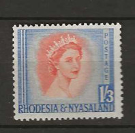 1954 MNH Rhodesia And Nyassaland Mi 11 Postfris** - Rhodesia & Nyasaland (1954-1963)
