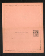 CM 21 - Saint Pierre Et Miquelon - Entier -carte Lettre - 25c Gris - Covers & Documents