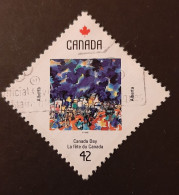 Canada 1992  USED  Sc1428   42c, Canada Day, Alberta - Gebraucht