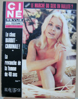 20/ CINE REVUE N°47/1971, Mc Queen, Bardot-Cardinale, Serrault, Voir Description - Cinéma