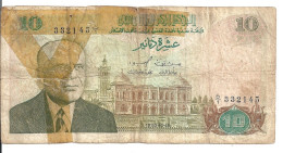 TUNISIE 10 DINARS 1980 G+ P 76 - Tunisie