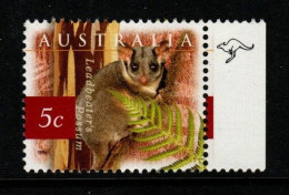 Australia ASC 1560e  2001 Nature Of Australia, 5c Leadbeater's Possum 1 Roo,Mint Never Hinged - Essais & Réimpressions