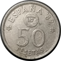 Monnaie Espagne -  1982 - 50 Pesetas España 82 - 50 Peseta