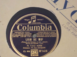 DISQUE Vinyle 78 Tours Colombella Tino Rossi 1934 - Formati Speciali