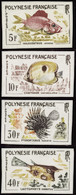 Polynésie Non Dentelés N°18 /21 Poissons (4 Valeurs) Qualité:** - Non Dentelés, épreuves & Variétés