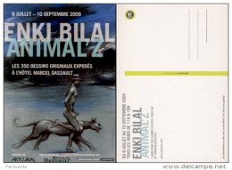 BILAL : Carte Expo ANIMAL Z - Bilal