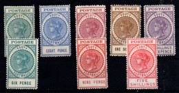 Australia Del Sur Nº 96/8, 100/2. Año 1904/12 - Mint Stamps