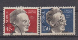 NOORWEGEN - Michel - 1962 - Nr 466/67 - Gest/Obl/Us - Oblitérés