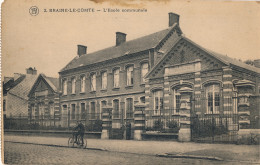 BRAINE LE COMTE  L'ECOLE COMMUNALE     2 SCANS - Braine-le-Comte