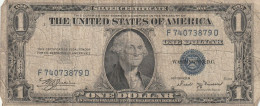 BANCONOTA USA -1935 Silver Certificates - Small Size Series Of 1935 -1 DOLLAR VF  (B_481 - Billets Des États-Unis (1928-1953)