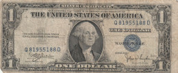 BANCONOTA USA -1935 Silver Certificates - Small Size Series Of 1935 -1 DOLLAR VF  (B_480 - United States Notes (1928-1953)