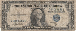 BANCONOTA USA -1935 Silver Certificates - Small Size Series Of 1935 -1 DOLLAR VF  (B_475 - Billets Des États-Unis (1928-1953)