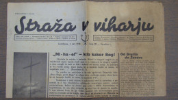 NEWSPAPER , STRAZA  V VIHARJU - Langues Slaves