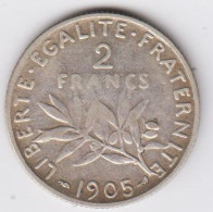 2 Francs  Semeuse  1905 - 2 Francs