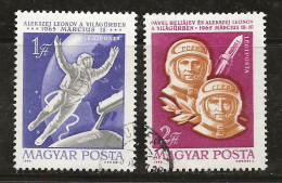 Hongrie 1965 N°Y.T. :  PA 270 Et 271 Obl. - Used Stamps