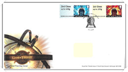 2018 GB FDC - Game Of Thrones Post & Go - Typed Address - 2011-2020 Decimale Uitgaven