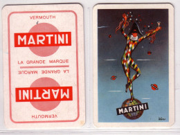 Joker Arlequin Martini -  Dos PUB Vermouth MARTINI  La Grande Marque - Kartenspiele (traditionell)