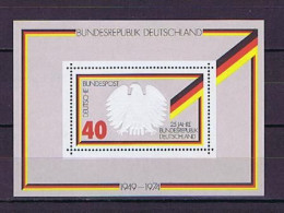 BRD (West) Germany 1974: Michel Block 10** Postfrisch,  Mnh - 1959-1980
