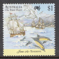 Australia 1987 Stamp - The 200th Anniversary Of The First Fleet Arriving From Tenerife In Unmounted Mint - Nuovi