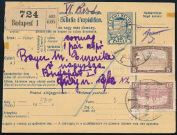 1922 Budapest Helyi Csomagszállító 15K Bérmentesítéssel - Andere & Zonder Classificatie