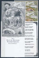 ** 2003/5 Liszt - Wagner 5 Db-os Emlékív Garnitúra, Azonos Sorszámmal (25.000) - Other & Unclassified