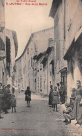 LAUTREC (Tarn) - Rue De La Mairie - Tabac - Ecrit 1925 (2 Scans) - Lautrec