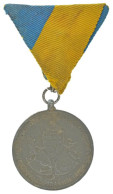 1941. "Délvidéki Emlékérem" Zn Emlékérem Mellszalagon. Szign.: BERÁN L. T:AU Hungary 1941. "Commemorative Medal For The  - Zonder Classificatie