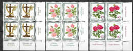 1982 Schweiz Mi. 1236-40 **MNH „Pro Juventute“: Tag Der Briefmarke; Rosen - Nuevos