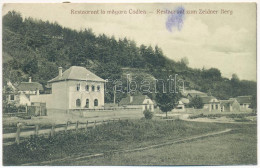 T2/T3 1926 Feketehalom, Zeiden, Codlea; Restaurant La Magura / étterem. Kiadja H. Christel / Restaurant (fl) - Non Classés