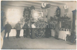 T3 1915 Kolozsvár, Cluj; Katonák Karácsonykor / WWI Austro-Hungarian K.u.K. Military, Soldiers At Christmas Time. Photo  - Non Classés