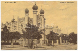 * T3 Kolozsvár, Cluj; Izraelita Templom, Zsinagóga. W.L. 994. / Synagogue (szakadás / Tear) - Non Classés